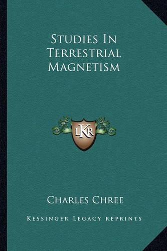 Cover image for Studies in Terrestrial Magnetism