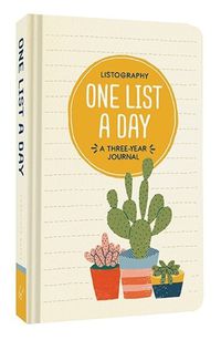 Cover image for Listography: One List A Day