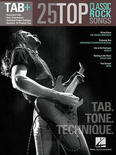 Cover image for 25 Top Classic Rock Songs - Tab. Tone. Technique.