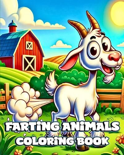 Cover image for Farting Animals Coloring Book