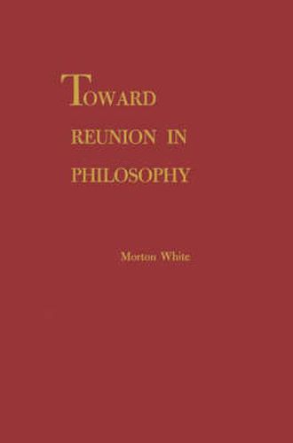 Cover image for Toward Reunion in Philosophy