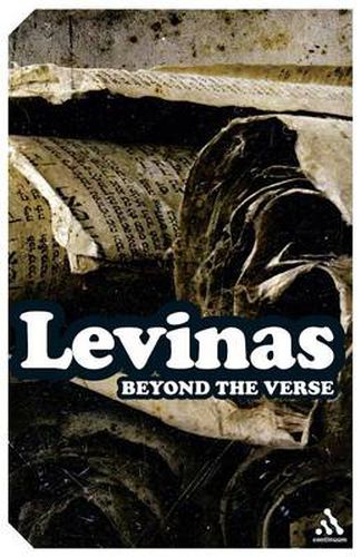 Cover image for Beyond the Verse: Talmudic Readings and Lectures