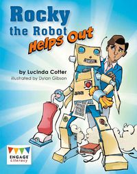 Cover image for Rocky the Robot Helps Out