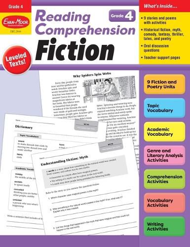 Reading Comprehension: Fiction, Grade 4 Teacher Resource