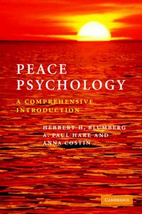 Cover image for Peace Psychology: A Comprehensive Introduction