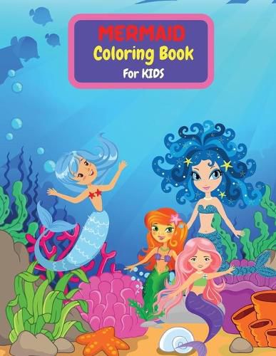 Mermaid Coloring Book for Kids