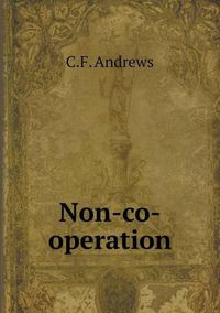 Cover image for Non-co-operation