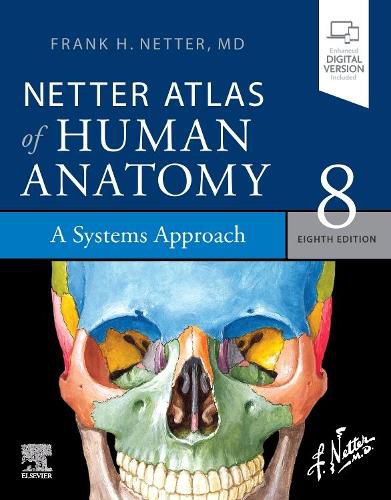 Cover image for Netter Atlas of Human Anatomy: A Systems Approach: paperback + eBook