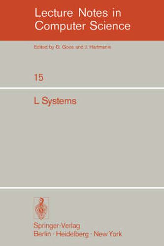 Cover image for L Systems