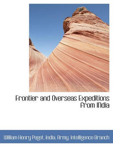 Cover image for Frontier and Overseas Expeditions from India