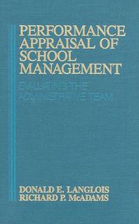 Cover image for Performance Appraisal of School Management: Evaluating the Administrative Team