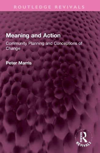 Cover image for Meaning and Action