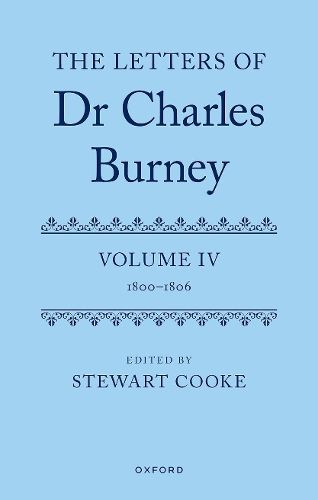 The Letters of Dr Charles Burney