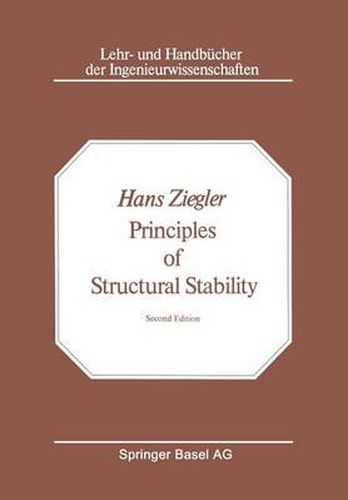 Cover image for Principles of Structural Stability