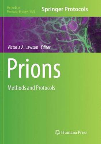 Cover image for Prions: Methods and Protocols