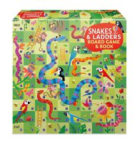 Cover image for Snakes and Ladders Game and Book