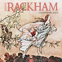 Cover image for Arthur Rackham Wall Calendar 2025 (Art Calendar)