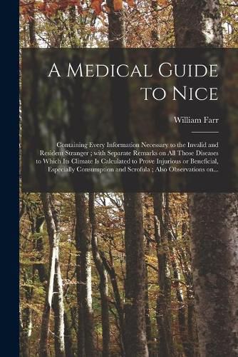 Cover image for A Medical Guide to Nice