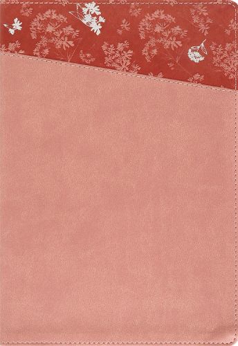 Cover image for NIV, Thinline Bible, Large Print, Leathersoft, Pink, Red Letter, Comfort Print