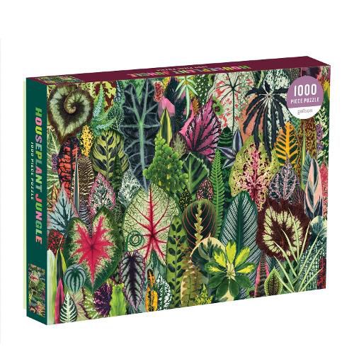 Cover image for Houseplant Jungle Jigsaw Puzzle (1000 pieces)