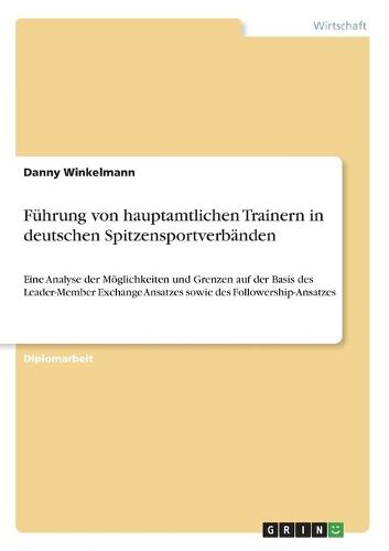 Cover image for Fuhrung von hauptamtlichen Trainern in deutschen Spitzensportverbanden