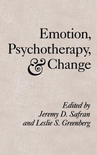 Cover image for Emotion and the Process of Therapeutic Change