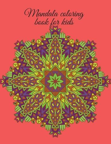 Cover image for Mandala coloring book for kids