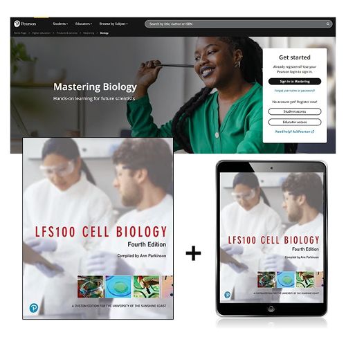 Cell Biology LFS100  + Mastering Biology with Pearson eText