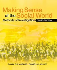 Cover image for Making Sense of the Social World: Methods of Investigation