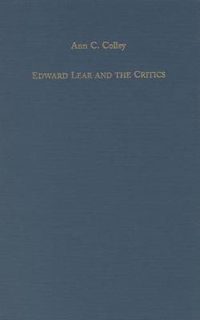 Cover image for Edward Lear and the Critics