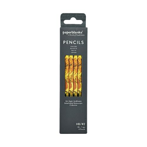 Cover image for Van Gogh Sunflowers (Embellished Manuscripts Collection) Pencil (4 Pack)