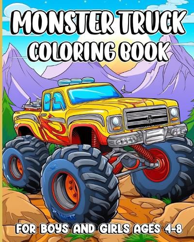 Monster Truck Coloring Book