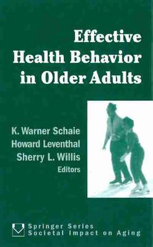Cover image for Effective Health Behavior in Older Adults