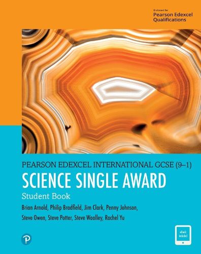 Cover image for Pearson Edexcel International GCSE (9-1) Science Single Award Student Book