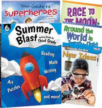 Cover image for Learn-At-Home: Summer Reading Bundle Grade 3: 5-Book Set