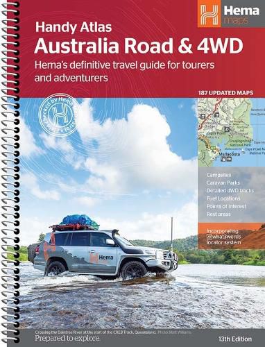 Cover image for Australia Road & 4WD Handy - 184 x 248mm 1