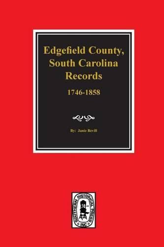 Cover image for Edgefield County, South Carolina, Records Of.