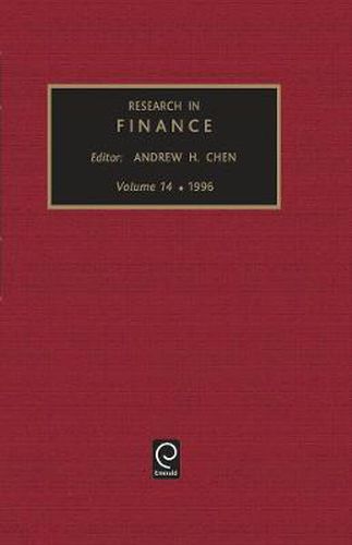 Cover image for Research in Finance