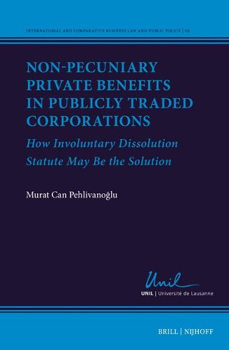 Cover image for Non-Pecuniary Private Benefits in Publicly Traded Corporations