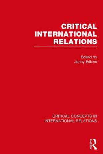 Cover image for Critical International Relations