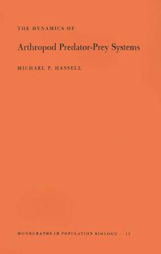 Cover image for The Dynamics of Arthopod Predator-Prey Systems