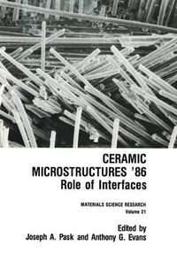 Cover image for Ceramic Microstructures '86: Role of Interfaces