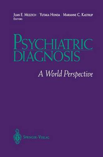 Cover image for Psychiatric Diagnosis: A World Perspective