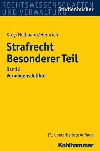 Cover image for Strafrecht Besonderer Teil: Band 2: Vermogensdelikte