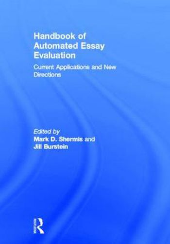 Cover image for Handbook of Automated Essay Evaluation: Current Applications and New Directions