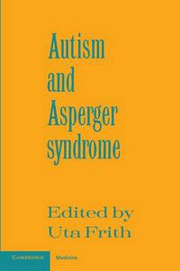 Cover image for Autism and Asperger Syndrome