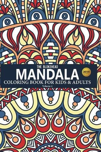 Cover image for Mandala Coloring Book For Kids and Adults Volume 2