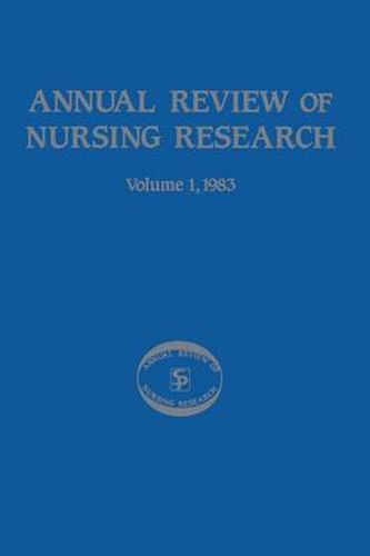 Cover image for Annual Review of Nursing Research