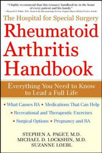 Cover image for The Hospital for Special Surgery Rheumatoid Arthritis Handbook: Everything You Need to Know