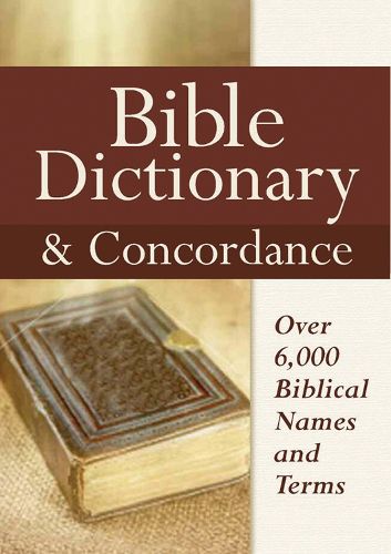 Cover image for Bible Dictionary & Concordance